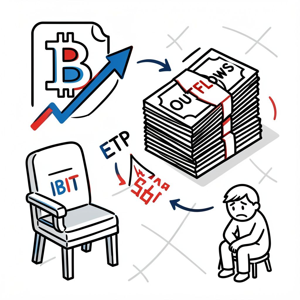 BlackRock’s Bitcoin ETF Hits First Outflows—Is the Crypto Boom Over?