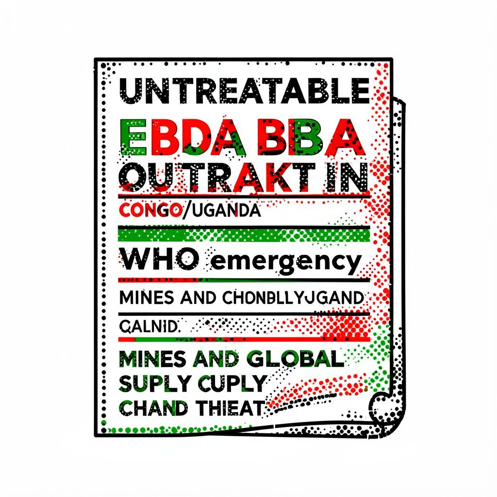 WHO Declares Global Emergency Over Untreatable Ebola Strain in Central Africa