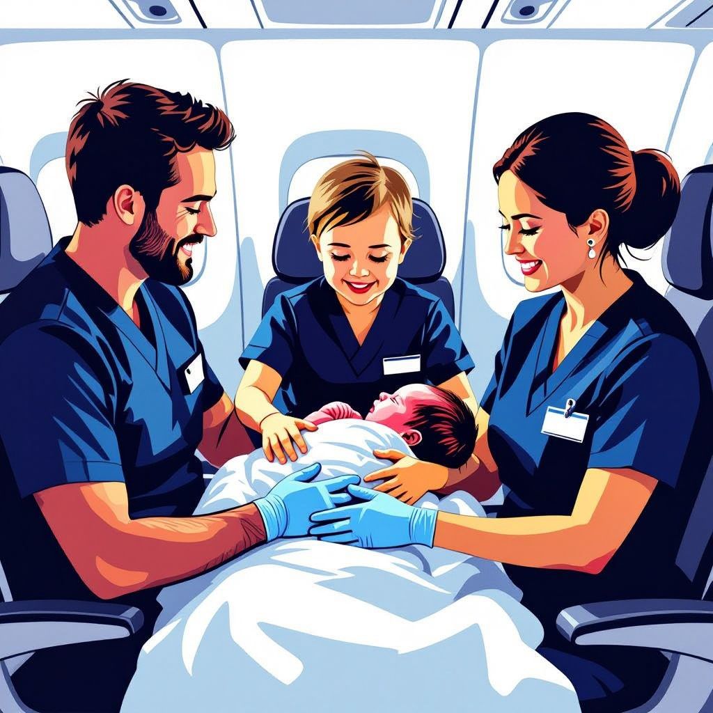 Mid-Air Birth on Delta Flight Highlights Crew Emergency Preparedness