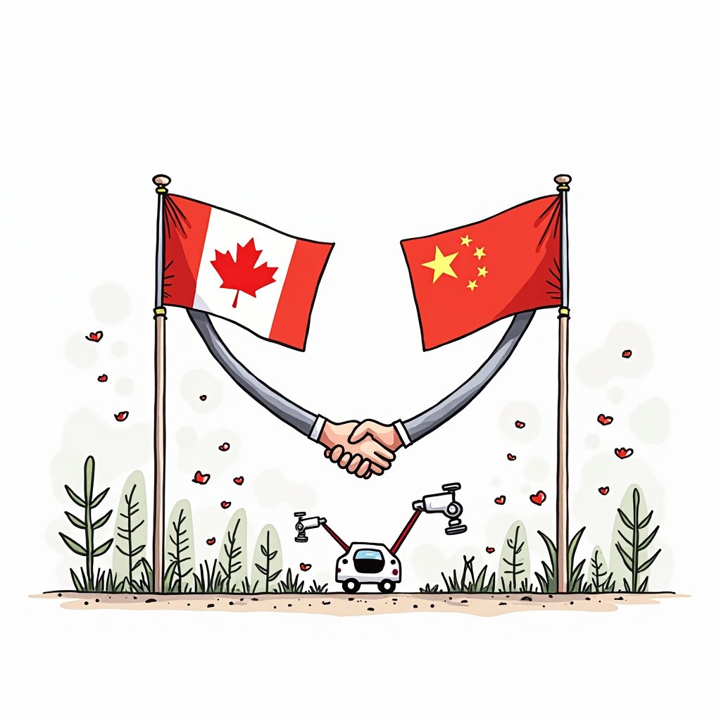 Canada and China Agree to Slash Tariffs on Electric Vehicles and Agriculture in Strategic Reset
