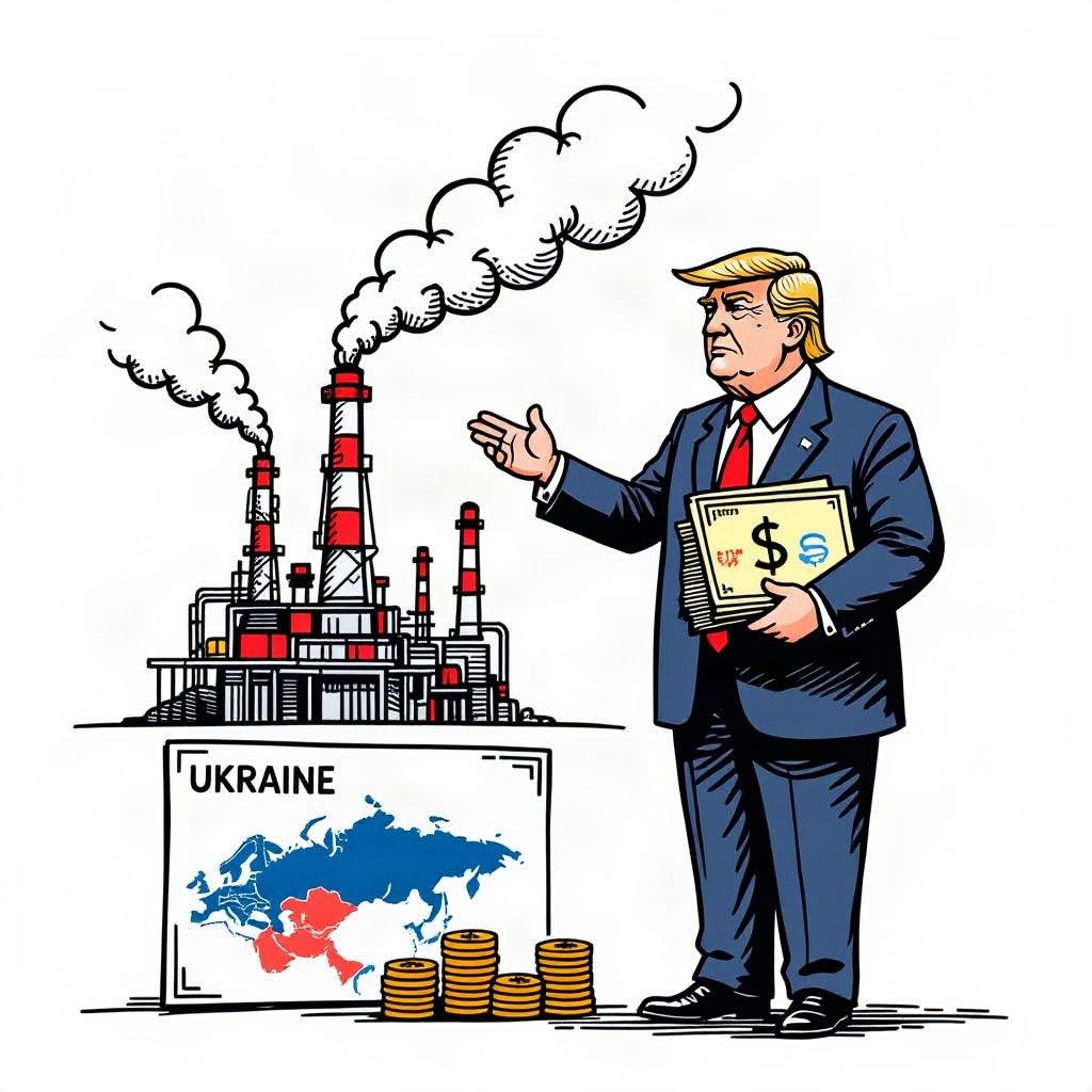 Trump Urges Ukraine to Stop Refinery Attacks to Prevent Global Fuel Shortages