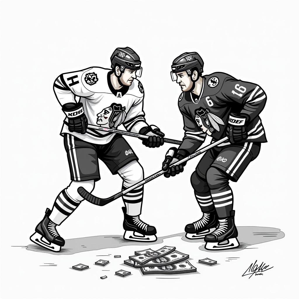 Blackhawks Exchange Dickinson for Mangiapane and Future First-Round Draft Selection