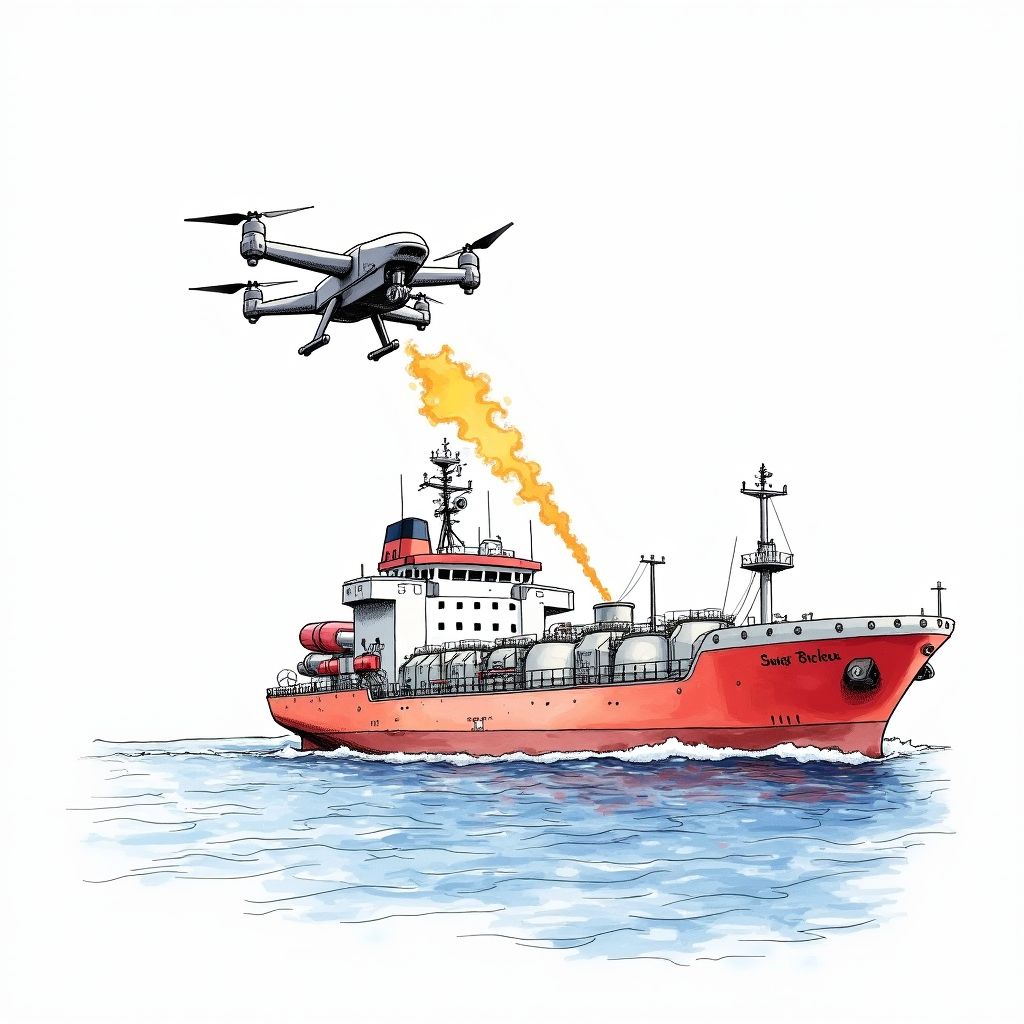 Black Sea Drone Strike on Oil Tanker Threatens Global Energy Markets