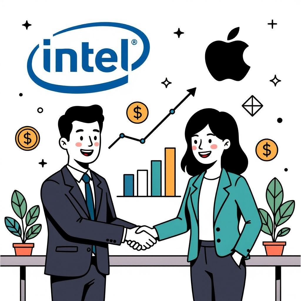 Intel's Stock Skyrockets as Apple Shifts Chip Production to the U.S.