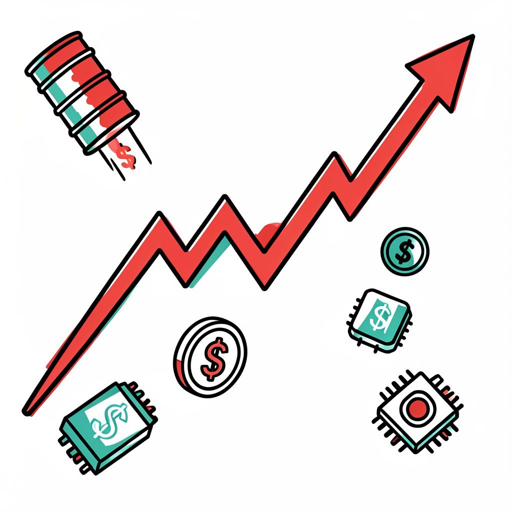 Asian Tech Stocks Decline Amid Global Inflation Concerns and Rising Middle East Tensions