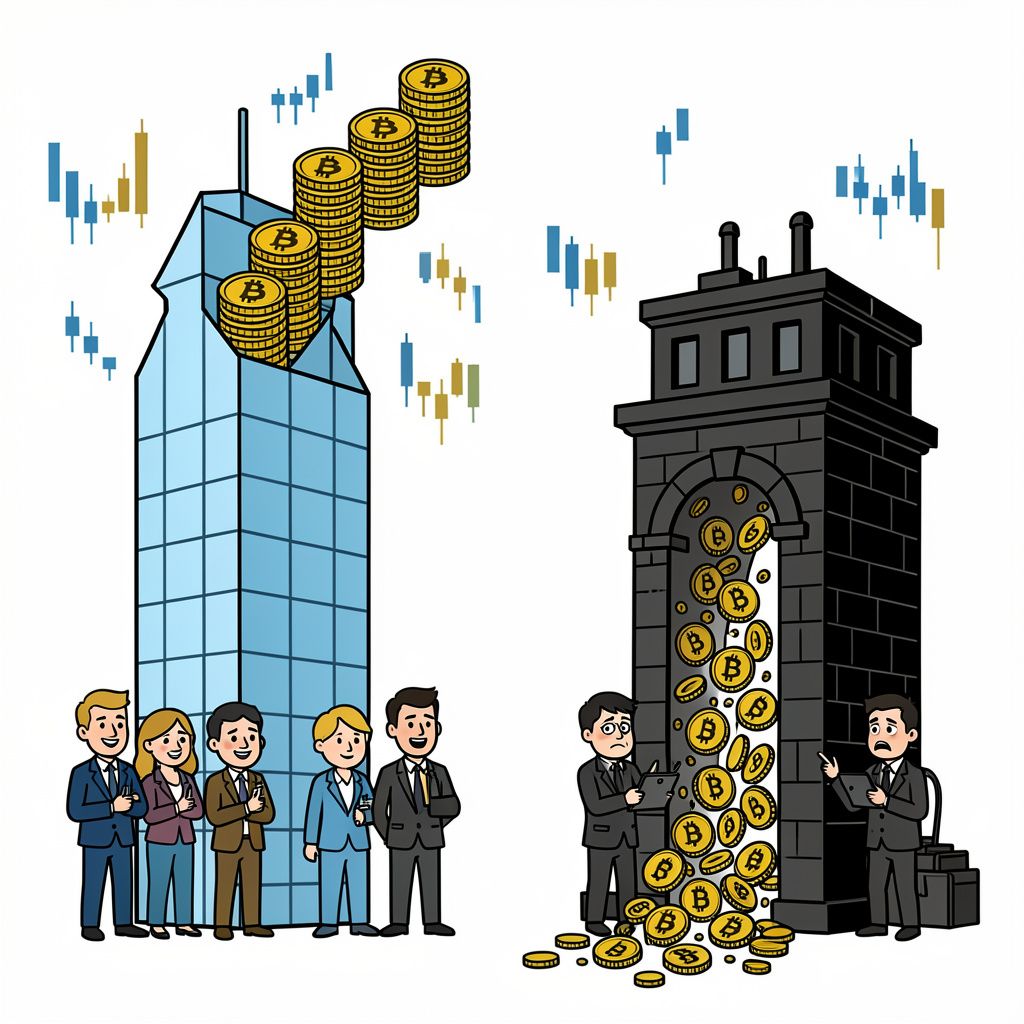 Morgan Stanley's New Bitcoin Fund Gains Traction Amid Heavy BlackRock Outflows