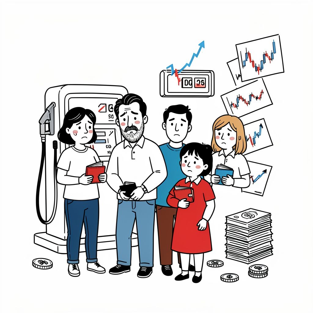 Persistent Inflation and Energy Costs Push American Economic Sentiment Near Record Lows
