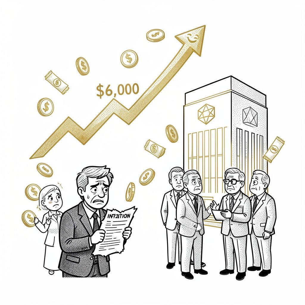 Gold Prices Poised to Hit $6,000 by 2027 as Economic Uncertainty Grows