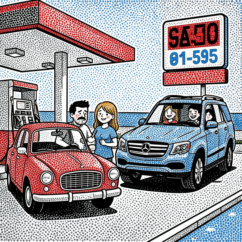 Surging Fuel Prices Expose a Deepening Economic Divide Among American Consumers