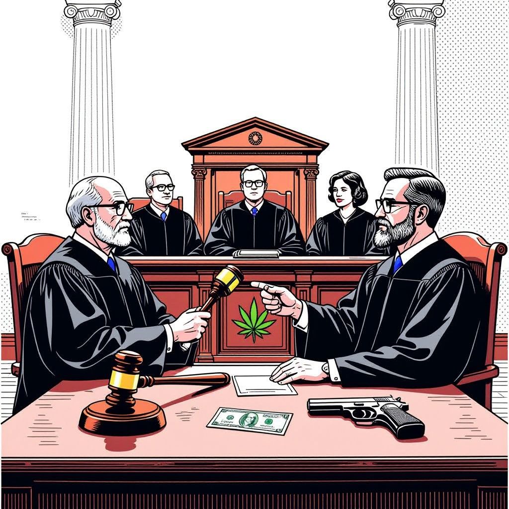 Supreme Court Strikes Down Federal Gun Ban for Marijuana Users