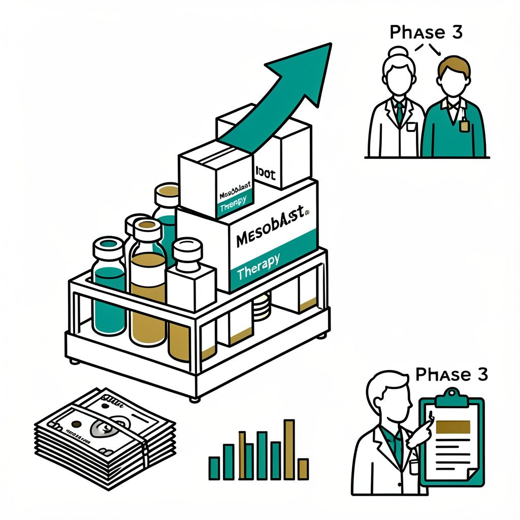 Surging Therapy Sales Propel Mesoblast Toward $100 Million Annual Revenue Milestone