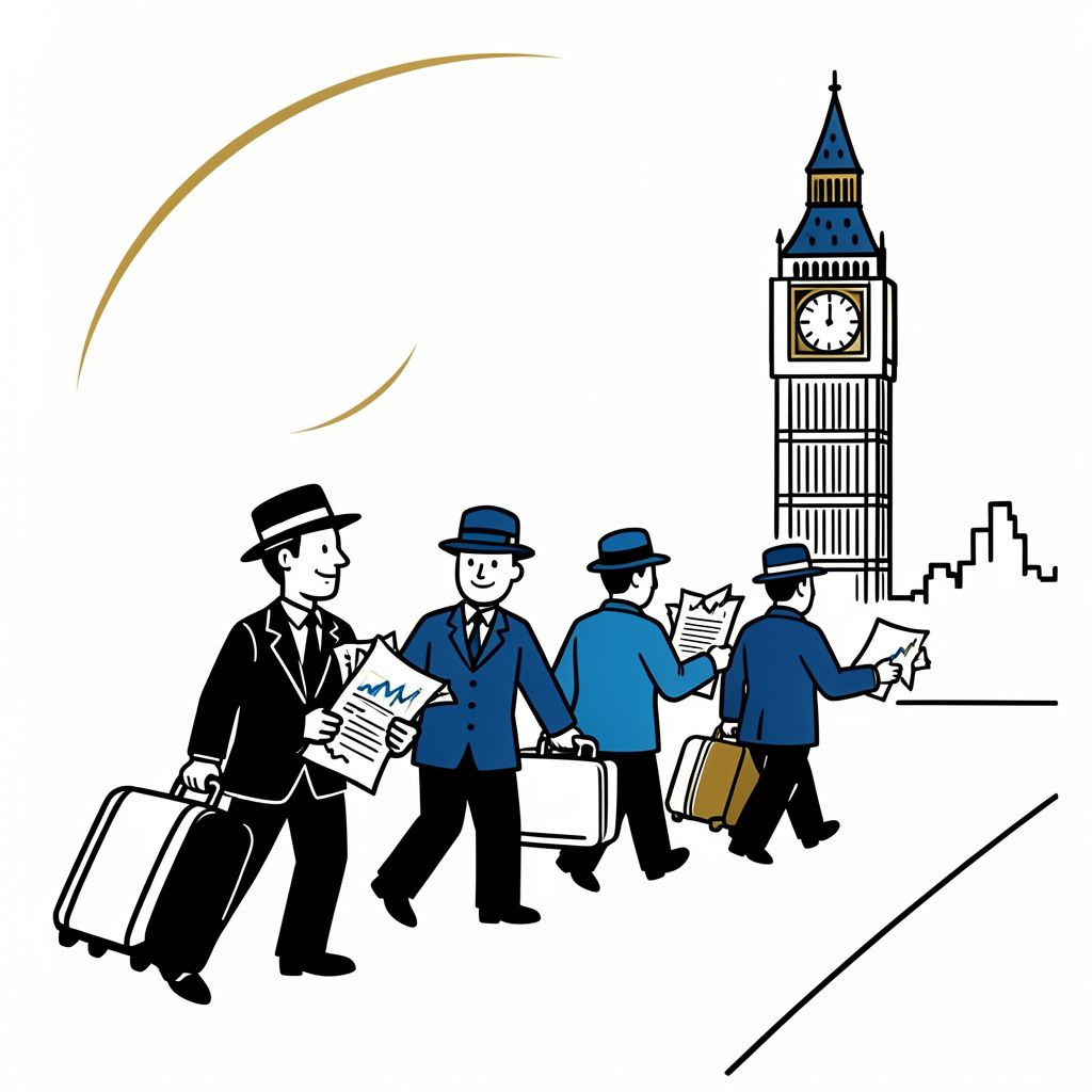 Record Number of Workers Leave Britain for Better Quality of Life