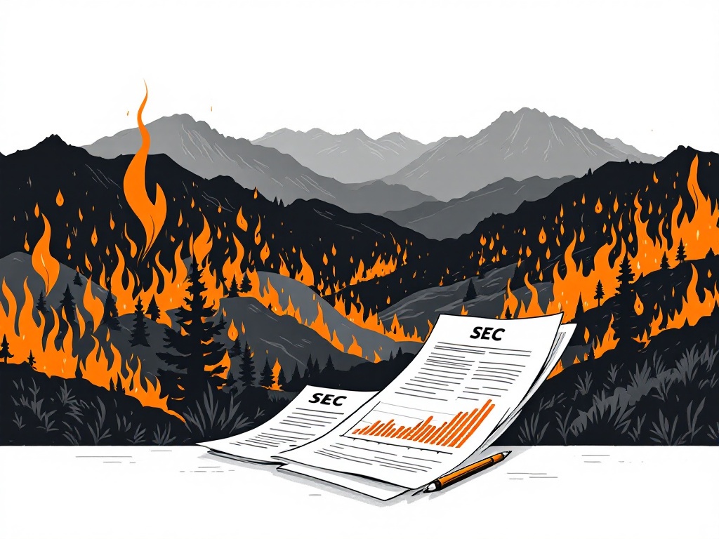 SEC Monitors California Wildfires' Impact on Capital Markets