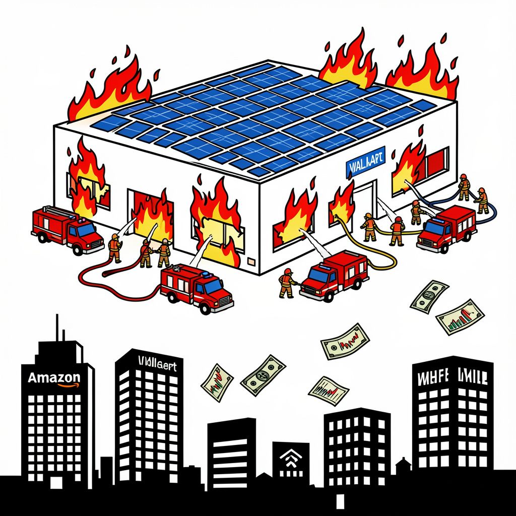 Why America’s Giant Warehouses Are Becoming Fire Traps