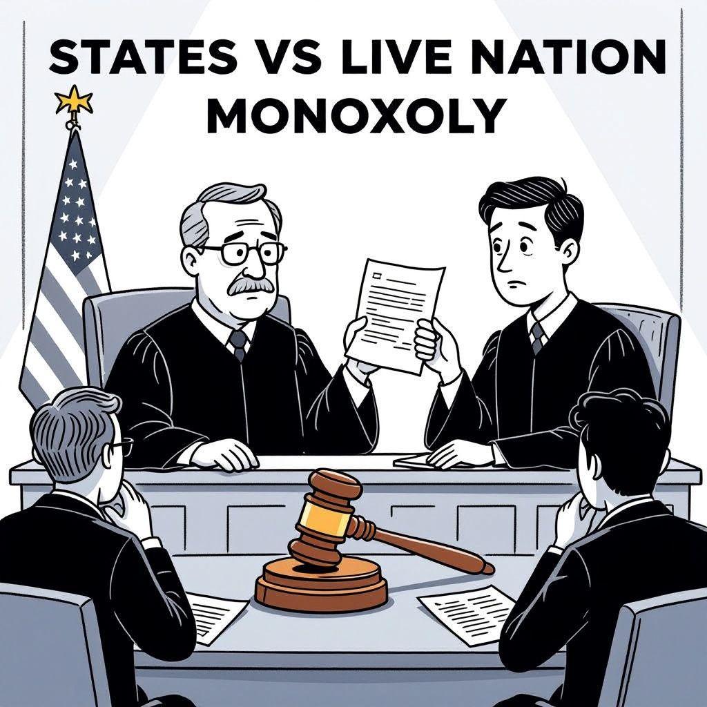 Live Nation Ruled an Illegal Monopoly: States Push for Corporate Breakup