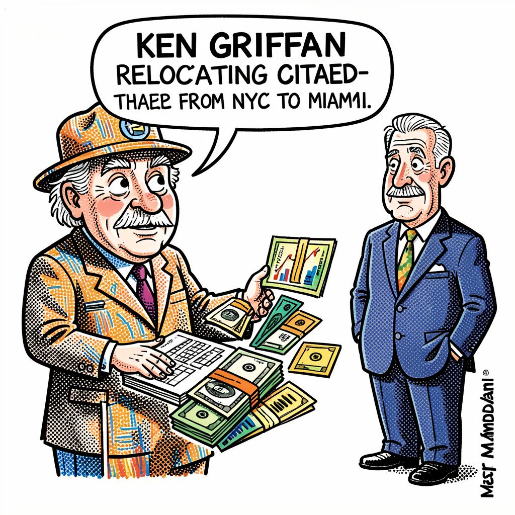 Billionaire Ken Griffin Diverts Jobs from New York to Miami Over Mayor's Tax Campaign