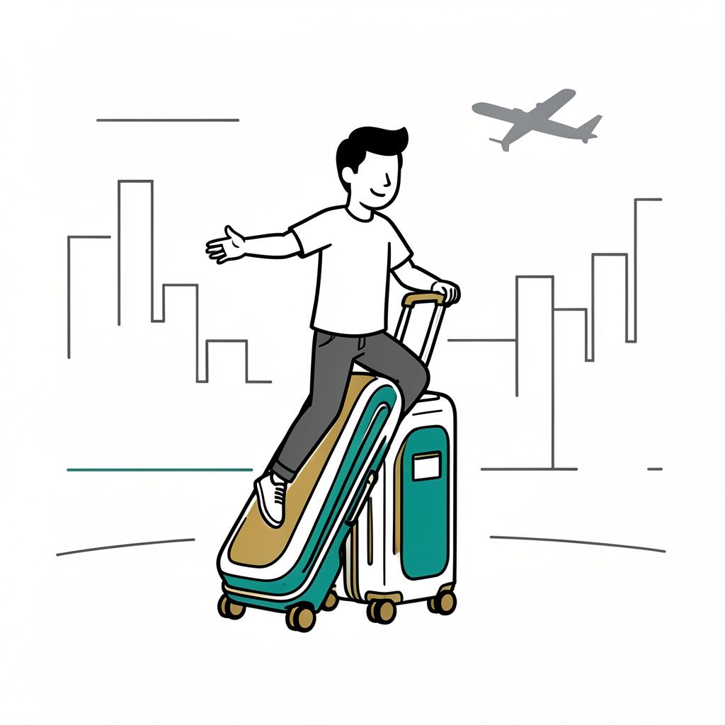 The Future of Travel is Here: A Suitcase You Can Ride