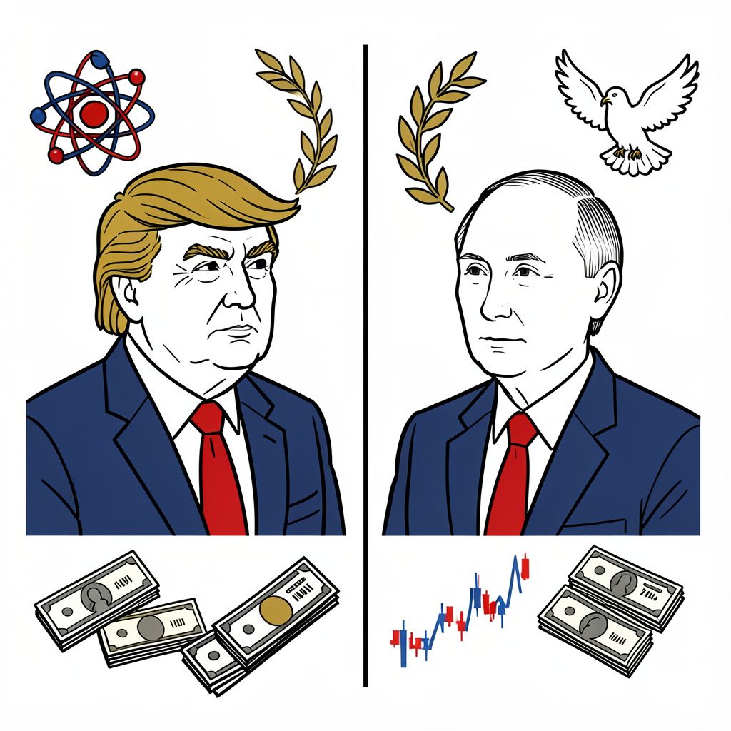 Trump Weighs Ukraine Truce and Russian Role in Iran Nuclear Strategy