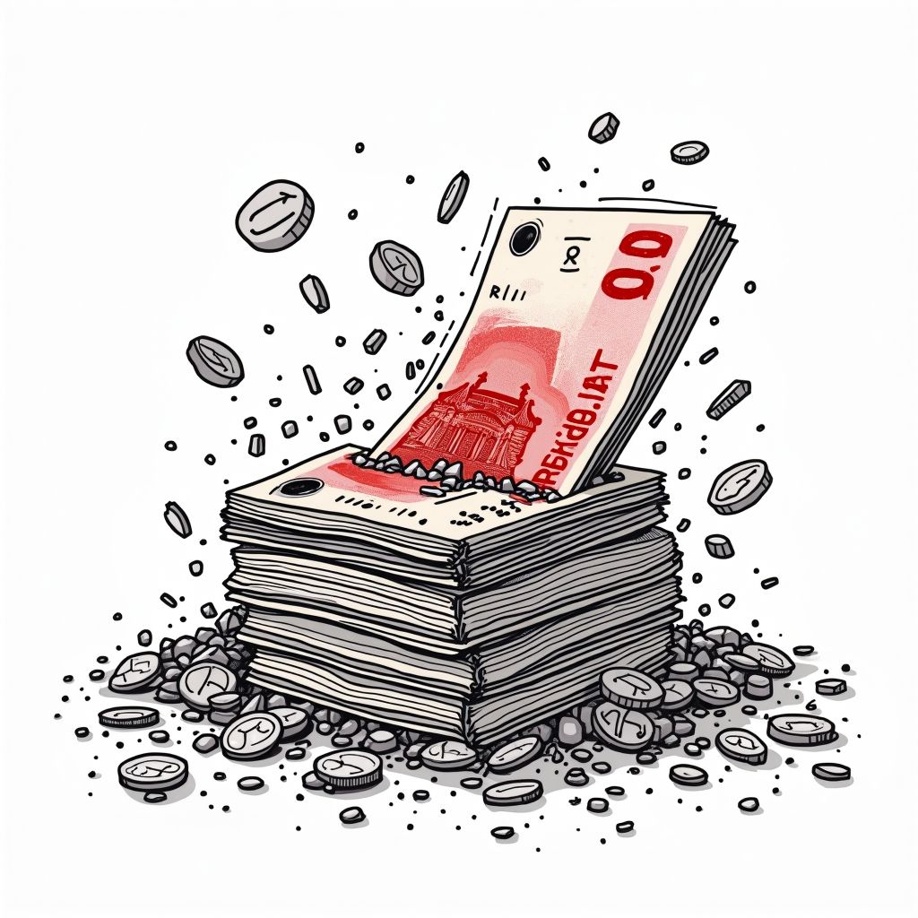 New Data Reveals Russian Economic Exhaustion as Budget Deficit Spikes