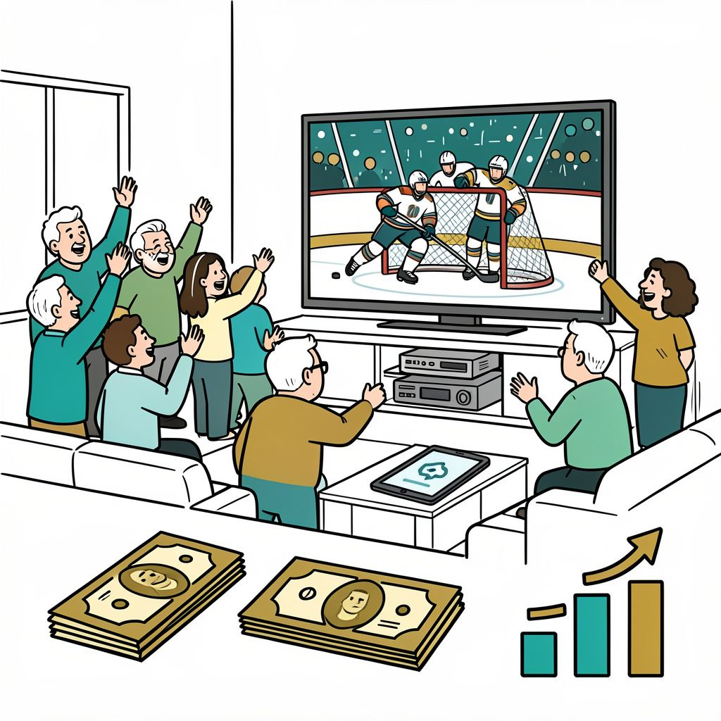 Record NHL Playoff Viewership Boosts Disney's Spring Broadcasting Strategy