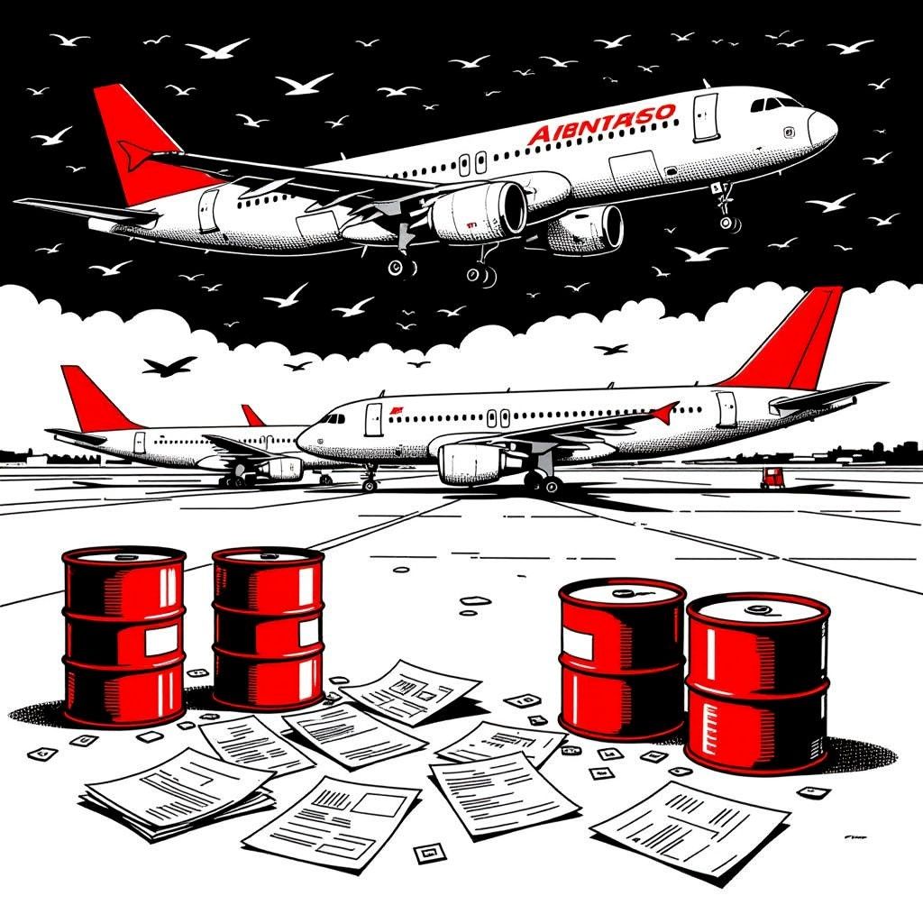 Europe Faces Imminent Flight Cancellations as Jet Fuel Reserves Fall to Six Weeks