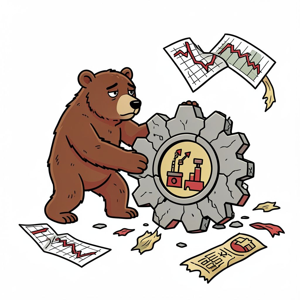 Russian Economic Growth Slows as War Costs and Infrastructure Damage Strain Market