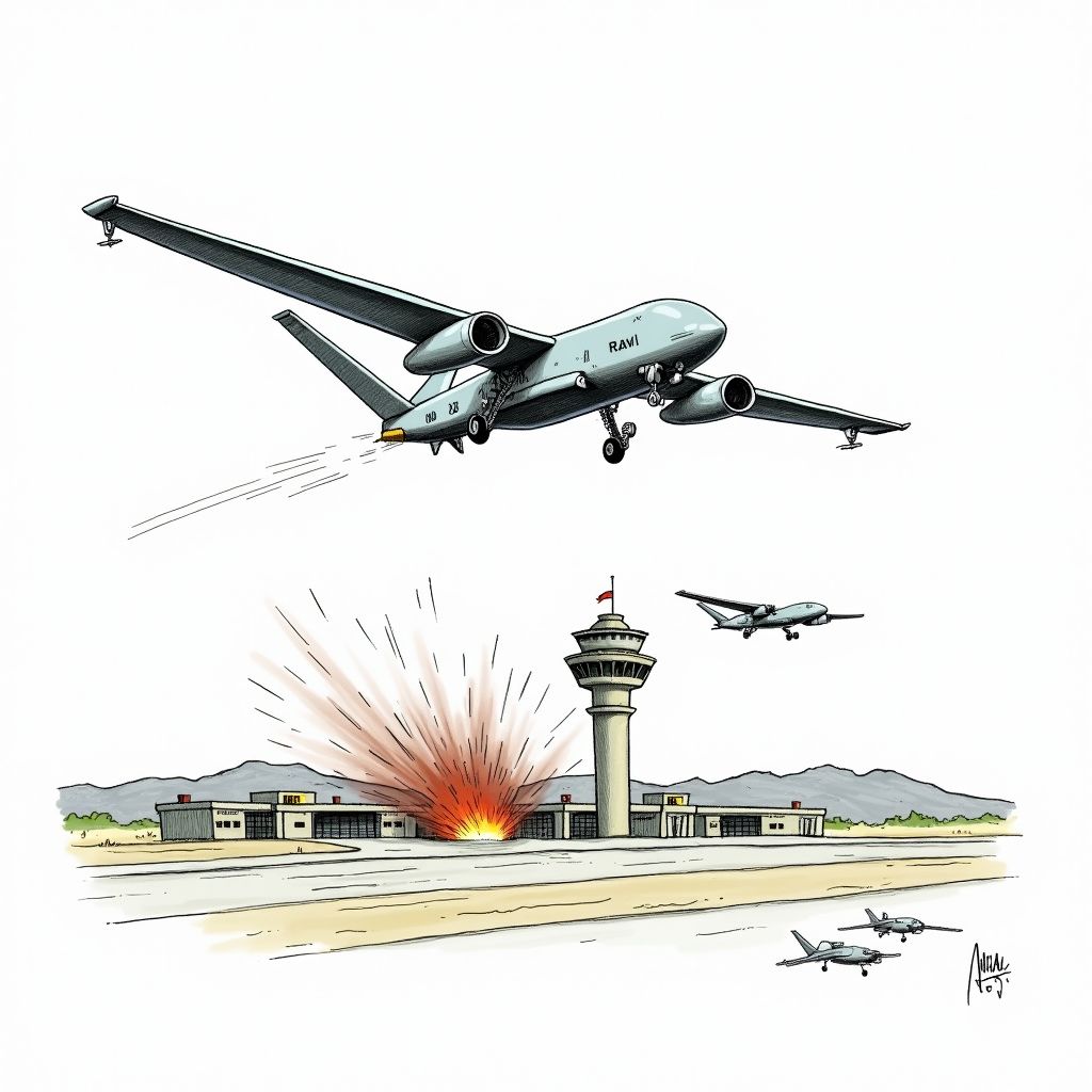 Iran Strikes Airport in Azerbaijan Escalating South Caucasus Tensions