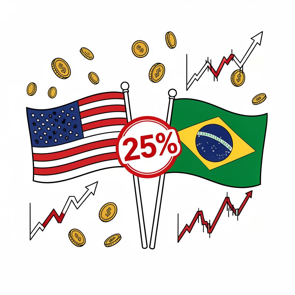 United States to Impose 25 Percent Tariffs on Brazilian Imports
