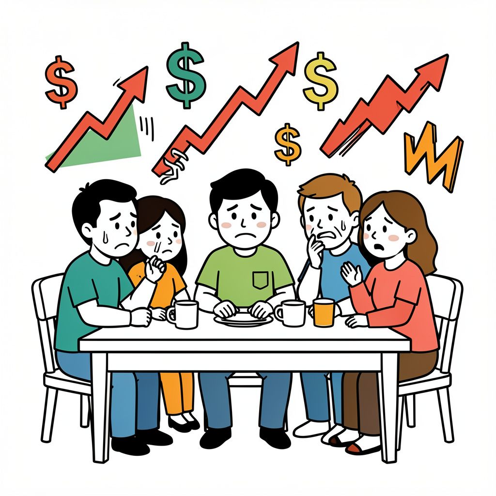 Middle Class Americans Face Financial Strain as Focus Shifts to Basic Survival