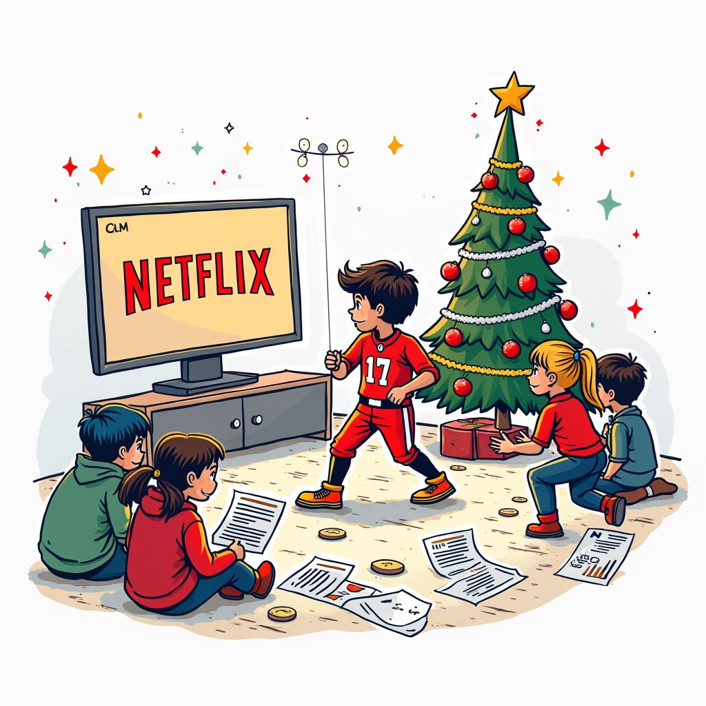 Netflix Enters Live Sports Arena with Exclusive NFL Christmas Day Broadcasts