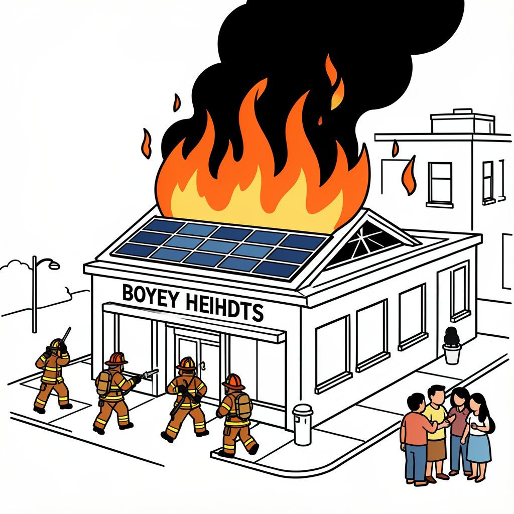 Second Major Fire in Two Years Raises Alarms Over Solar Panel Safety in Los Angeles