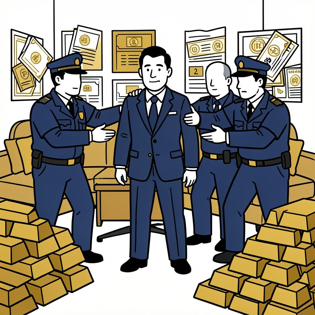 Former CIA Manager Arrested After $40 Million in Gold Bars Found in His Home