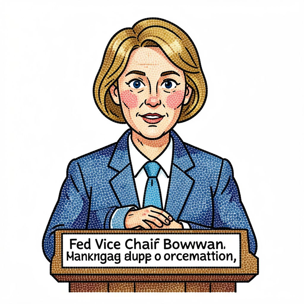 Bowman Highlights Fed's Banking Supervision Approach
