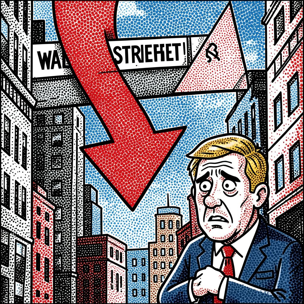 Rising Inflation and Global Conflict Trigger a Steep Decline in US Markets