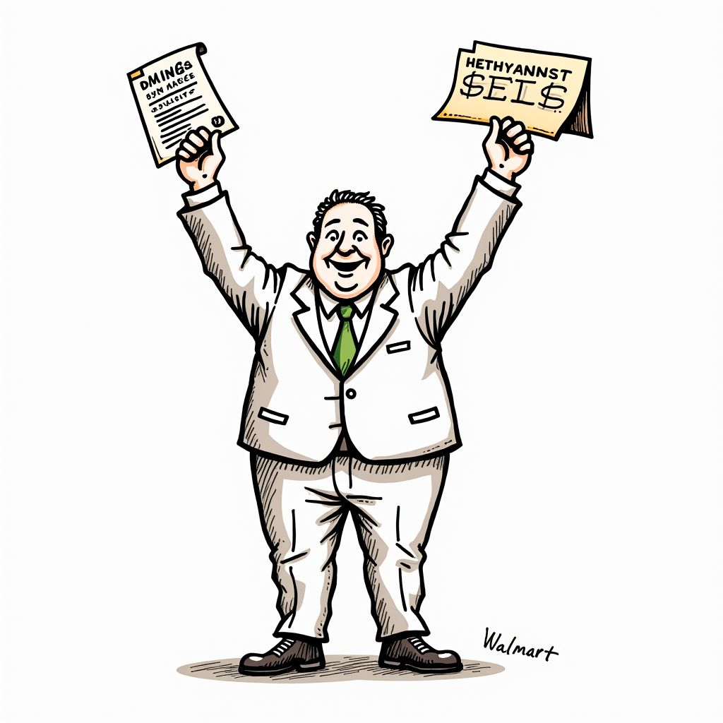 Walmart Beats Holiday Expectations in First Report Under New CEO John Furner