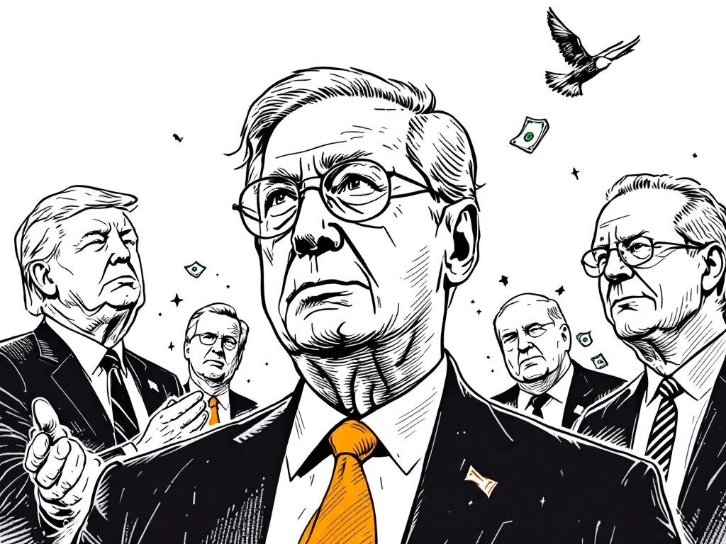 GOP Senators Warn Against Trump's Potential Firing of Fed Chair Powell