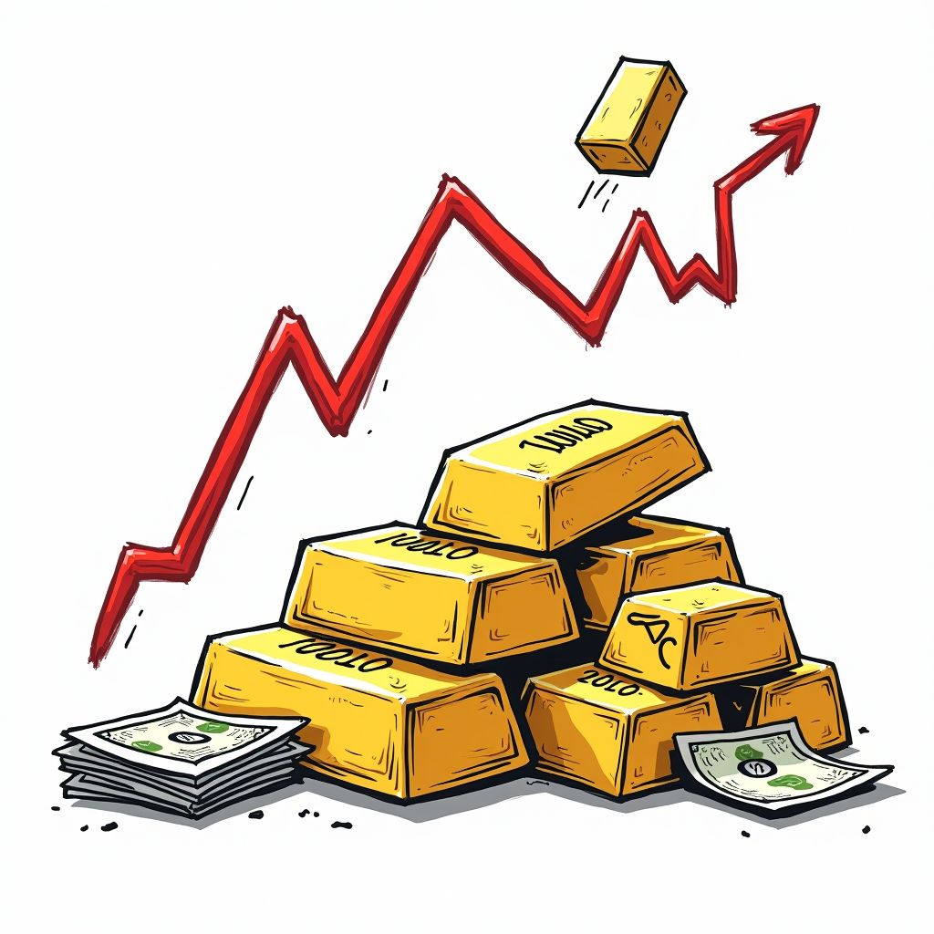 Gold Surges Past $5,300 as Dollar Concerns Spark Safe-Haven Rush