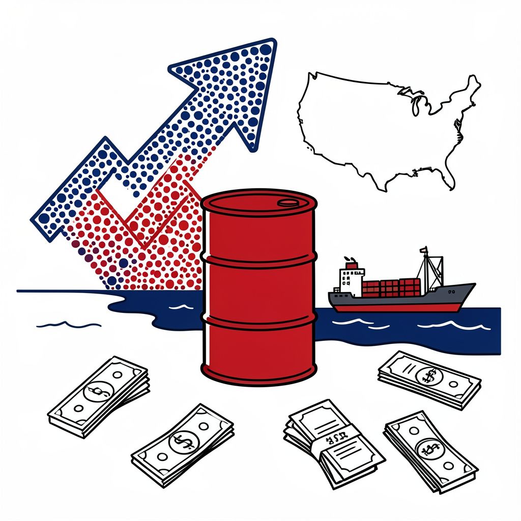 Oil Prices Hit Four-Year Highs as the United States Makes Export History