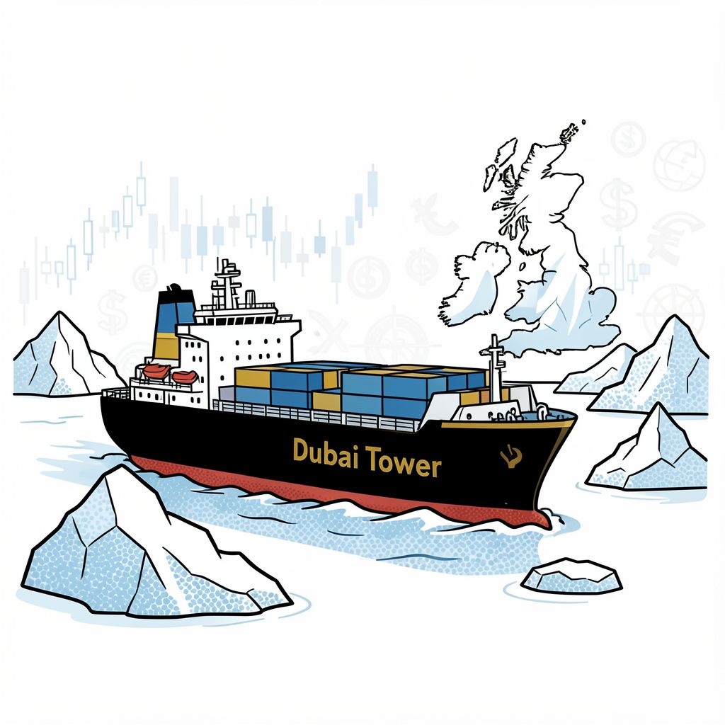Chinese Cargo Ship Completes First Regular Voyage to the UK via Arctic Shortcut
