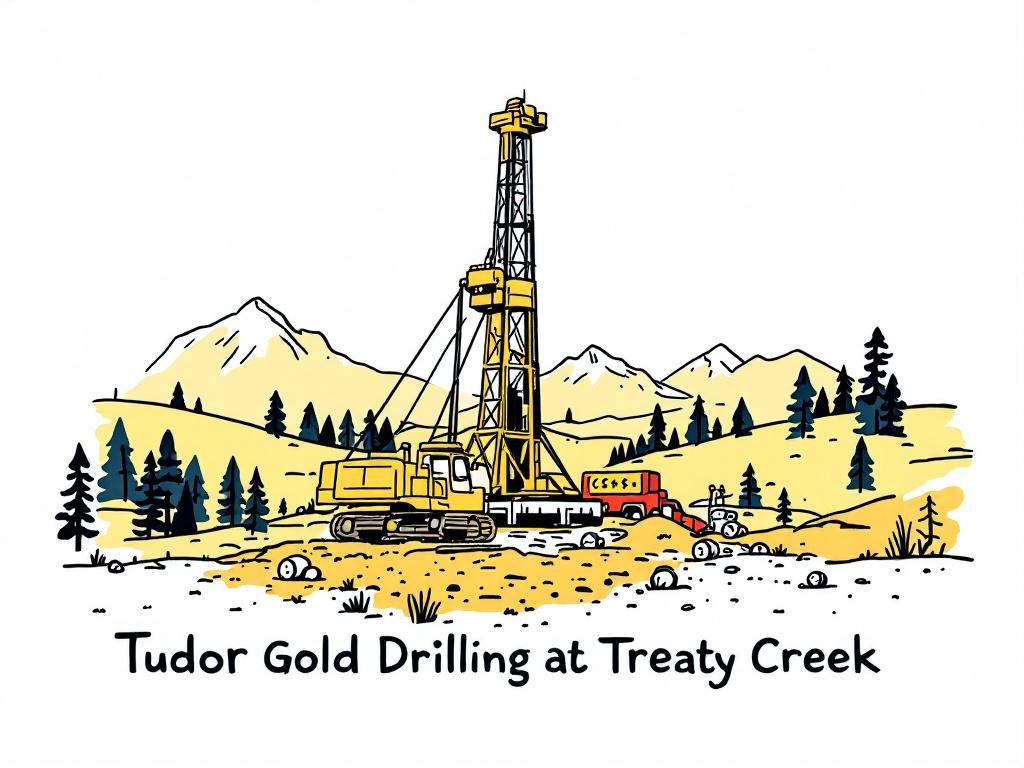 Tudor Gold Initiates 2025 Drilling at Treaty Creek