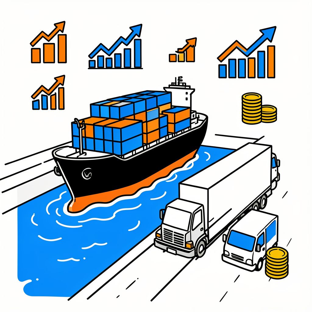 Port and Trucking Delays Push Up Global Freight Rates
