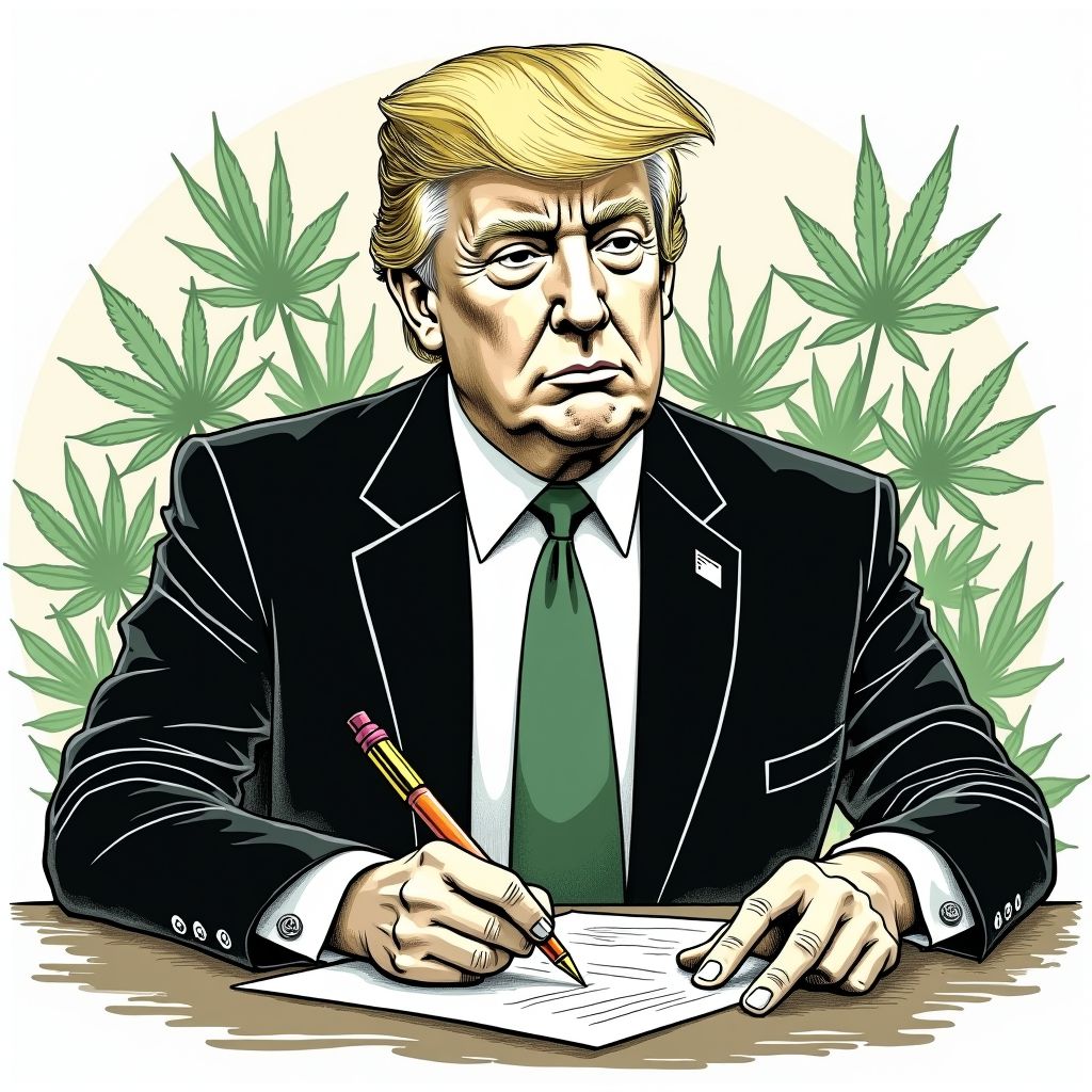 Trump Orders Marijuana Reclassification, Unlocking Tax Relief for Cannabis Sector