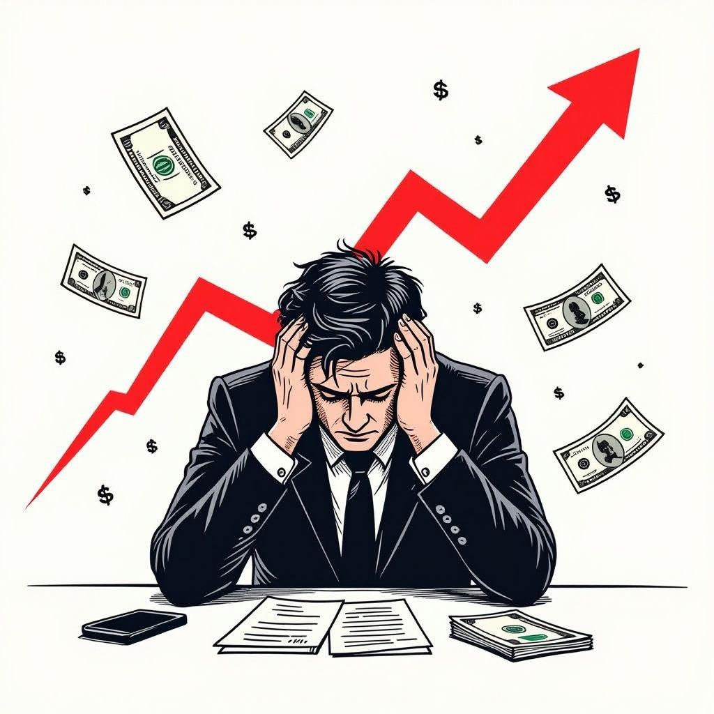 US Markets Plunge as Three-Year High Inflation and Geopolitical Tensions Rattle Investors
