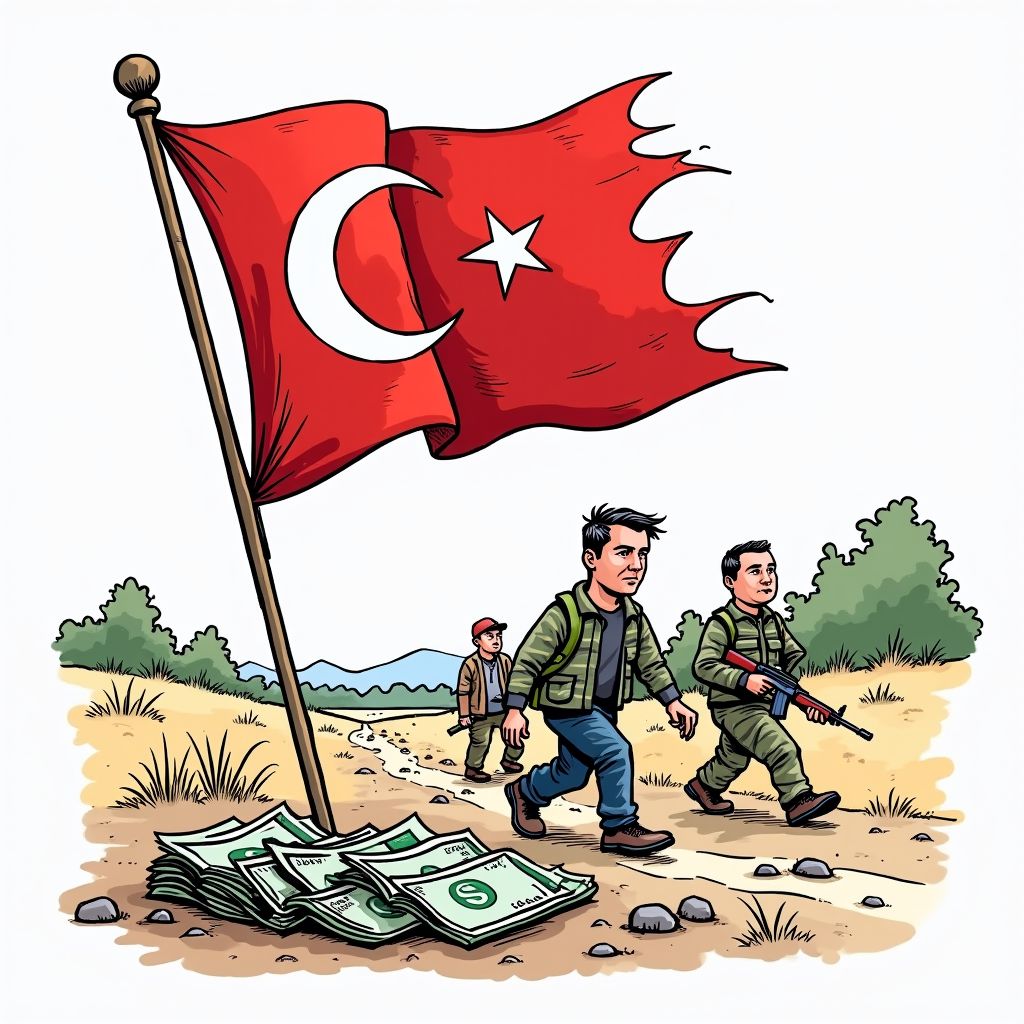 Türkiye Launches Investigation into Border Flag Attack Amid Regional Tensions