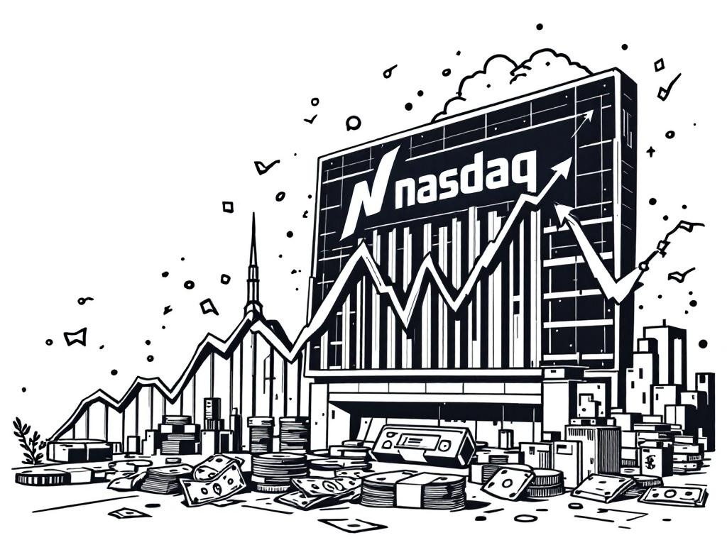 Nasdaq and Palantir See Sharp Declines Amid AI Boom Concerns