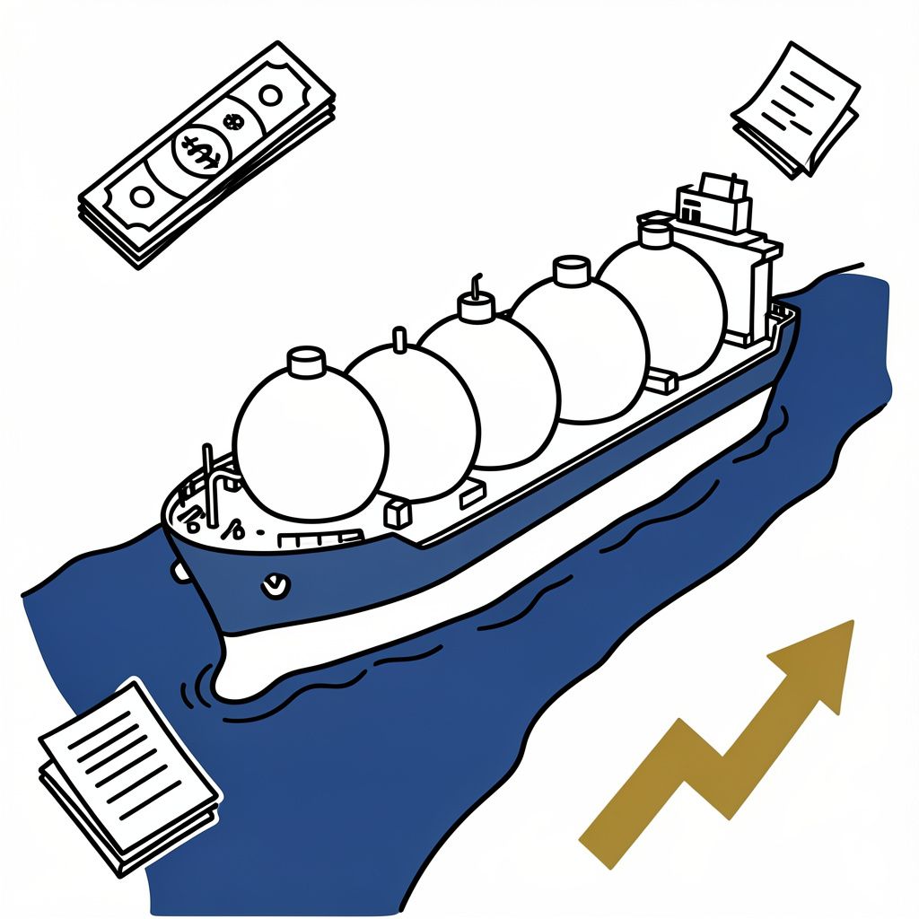 First Loaded Natural Gas Tanker Clears the Strait of Hormuz Since Conflict Began