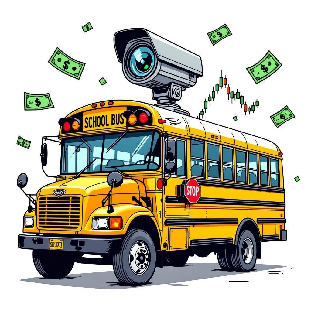 School Buses Set to Become Mobile Surveillance Networks for Law Enforcement