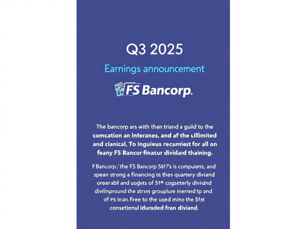 FS Bancorp Announces Strong Q3 Earnings and Dividend