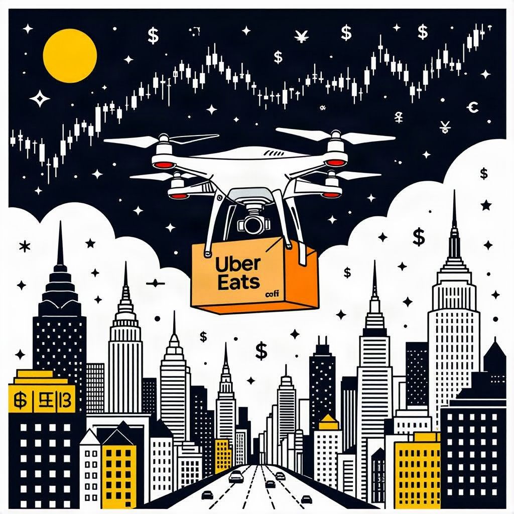 Uber and Zipline Partner to Scale Drone Deliveries Across the United States