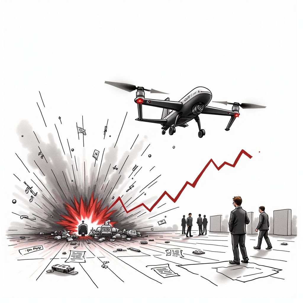 Riyadh Embassy Drone Strike Triggers Regional US Evacuation and Energy Market Volatility